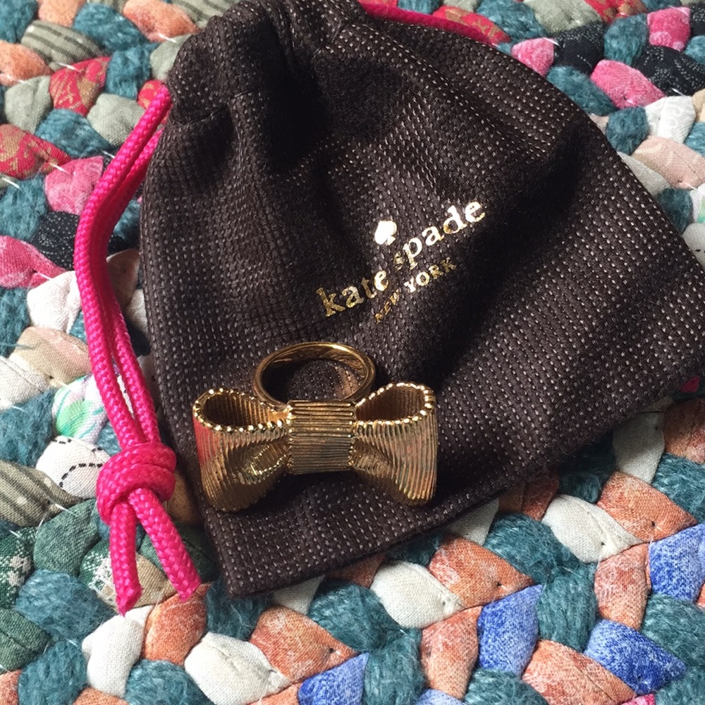 Kate Spade Bow Ring Size 7